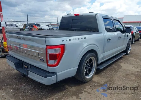 2023 Ford F-150 Platinum from USA, damaged, VIN 1FTFW1E55PFA42853
